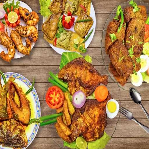Fish & Lamb Meat