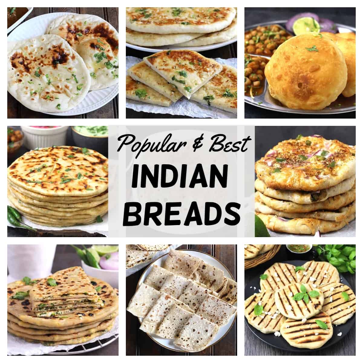 Naan Paratha Roti