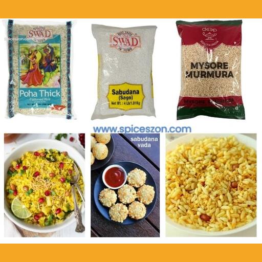 Poha Sabudana Dry Fruits