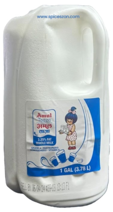 Amul Whole Milk 325 Fat 1 Gal