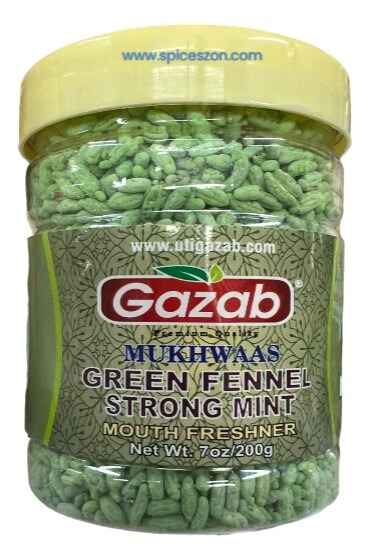 GAZAB Green Fennel Strong Mint 200g
