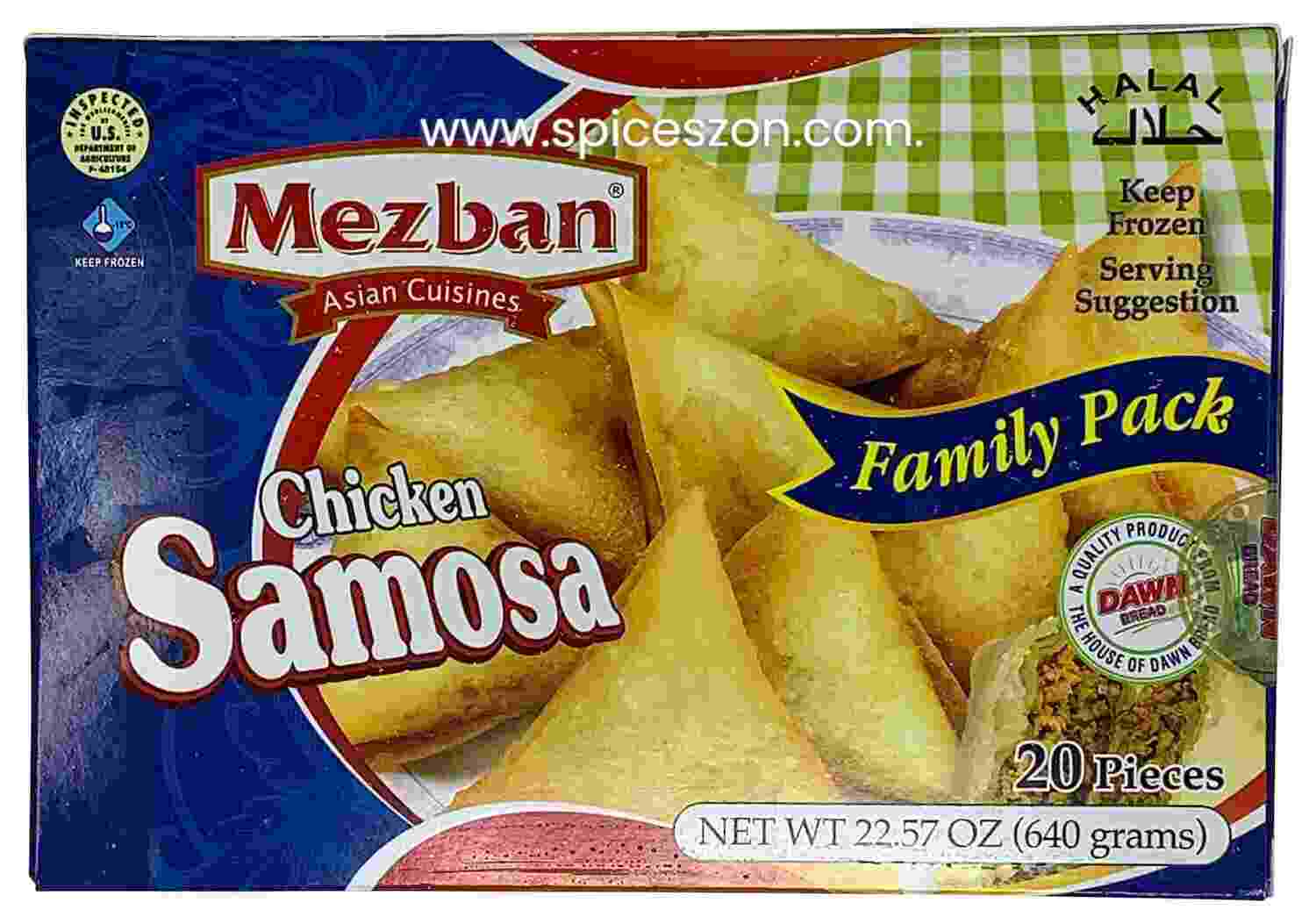 MEZBAN Chicken Samosa 20 Pcs
