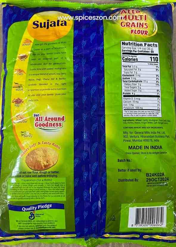 SUJATA Multigrain Atta 4 LB
